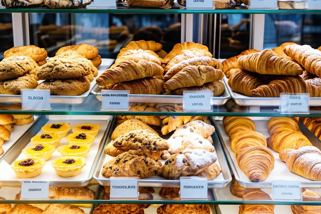 Messy Marvin's baked goods
