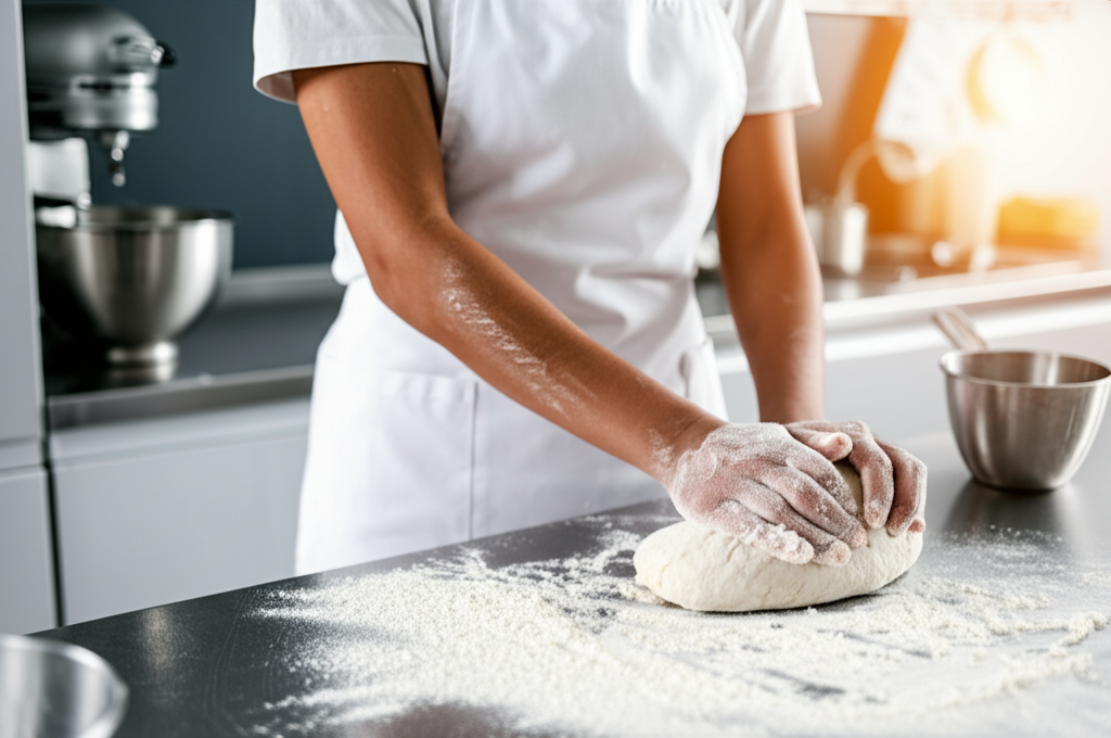 Messy Marvin's bakery kitchen
