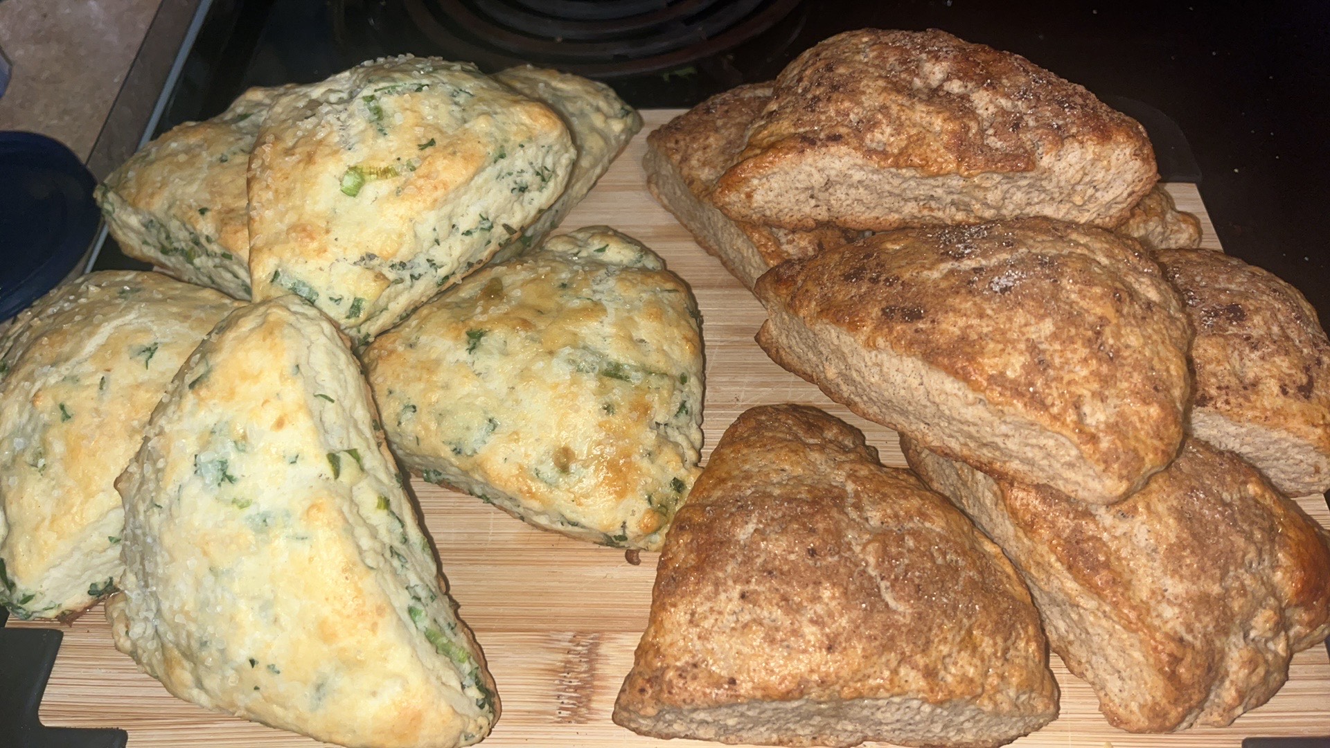 Herb & Whole Wheat Scone Duo